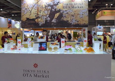 Main products from Tokyo Seika Co., Ltd including high-quality melons, peaches, oranges and grapes from Japan.